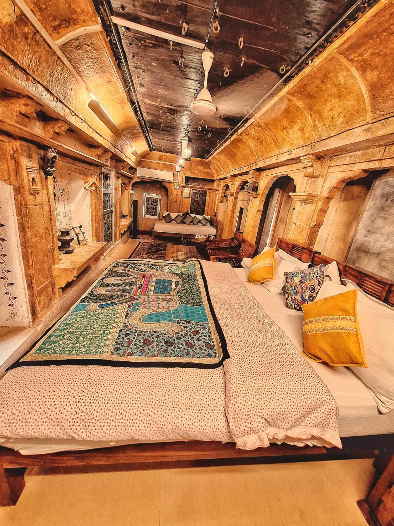 ג'איסלמר Desert Haveli Guest House חדר תמונה